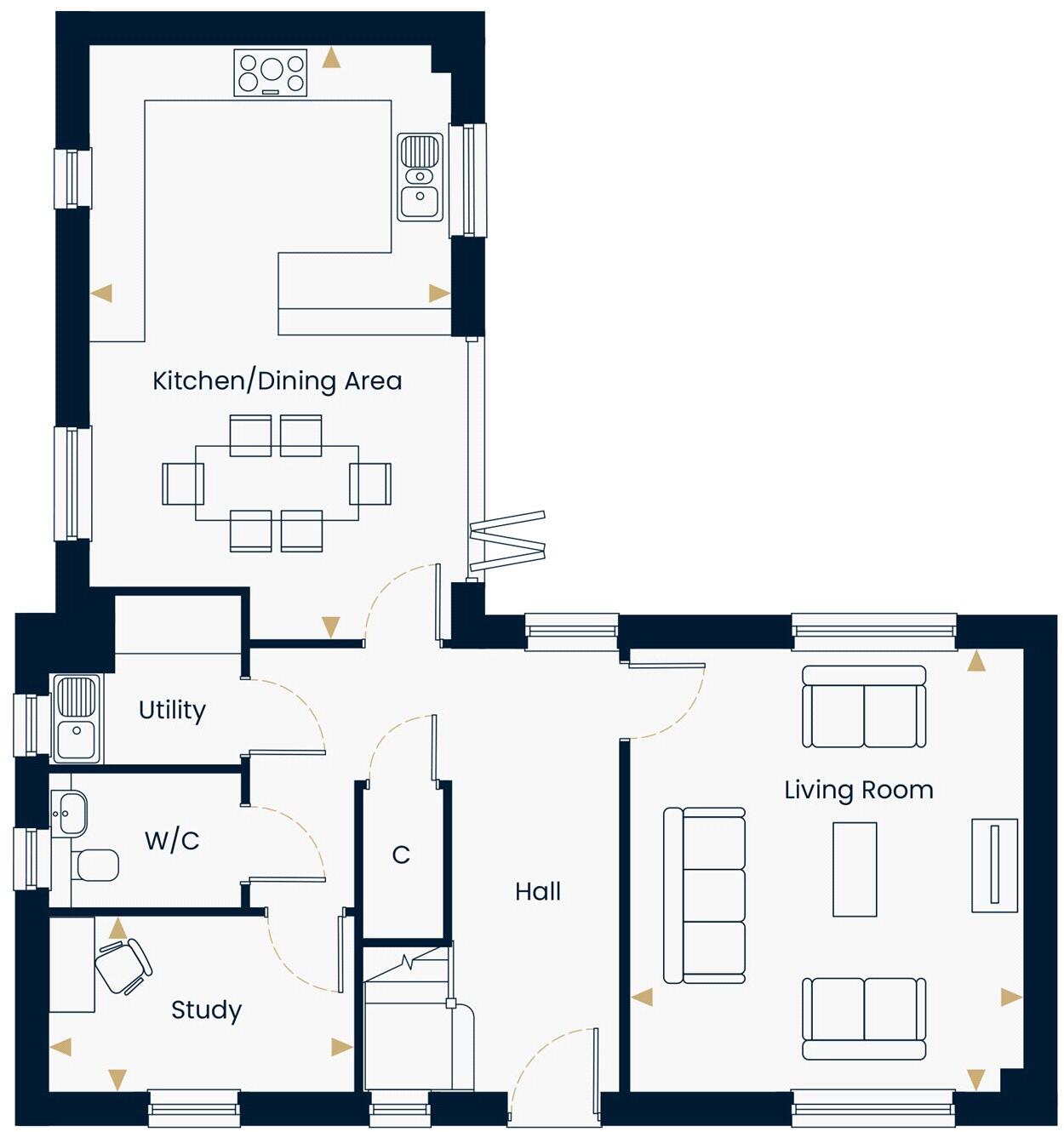 Brundall Meadows, Links Avenue, Brundall, Norwich, NR13 floorplan