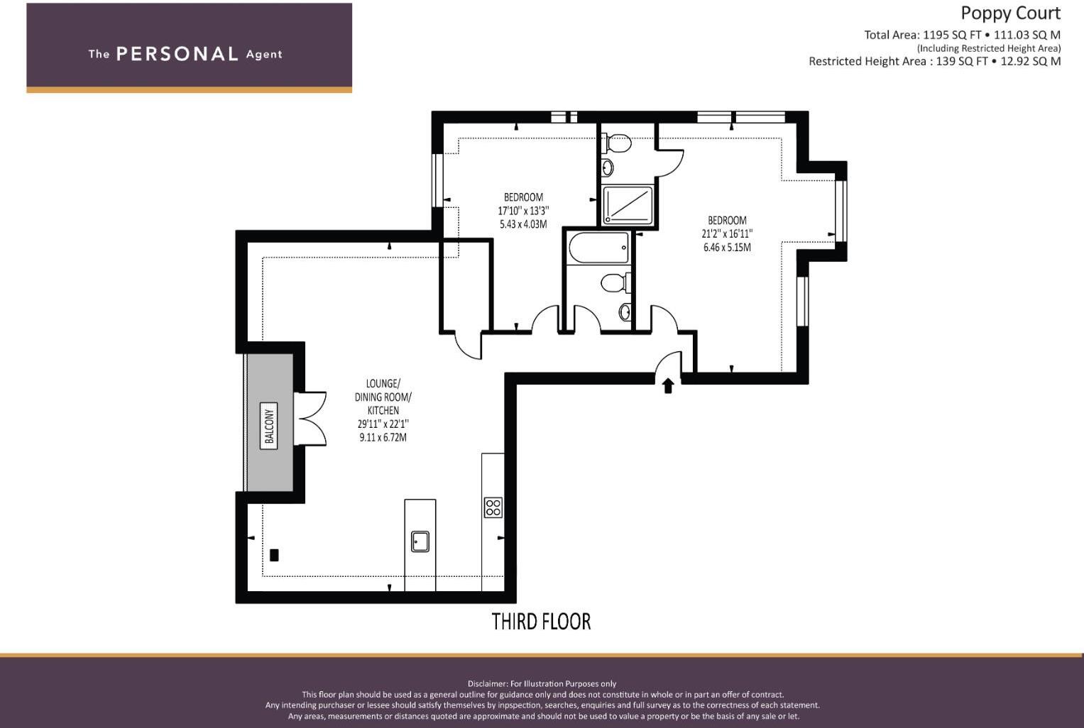 The Drive, Coulsdon floorplan