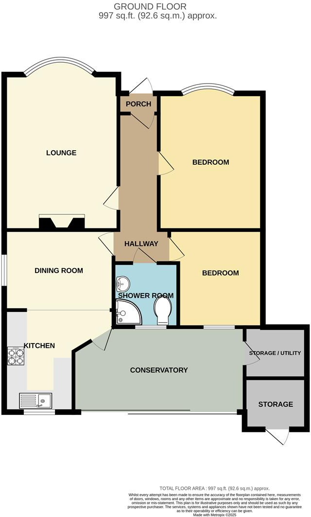 No Chain - The Parkway, Canvey Island floorplan