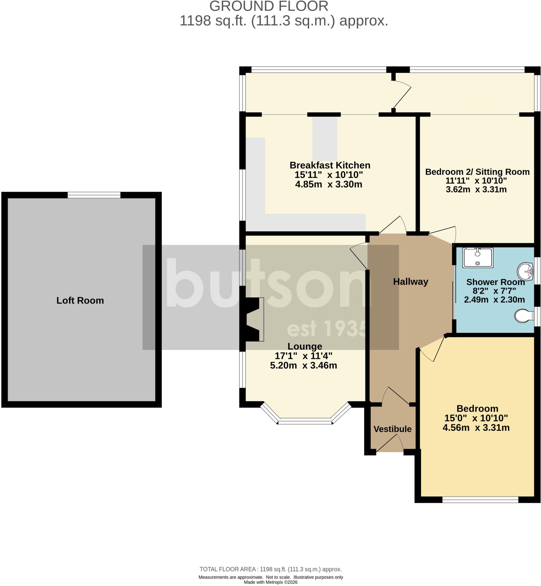 Woodland Drive, Poulton-Le-Fylde - Fabulous potential, full refurbishment required, detached bungalow  floorplan