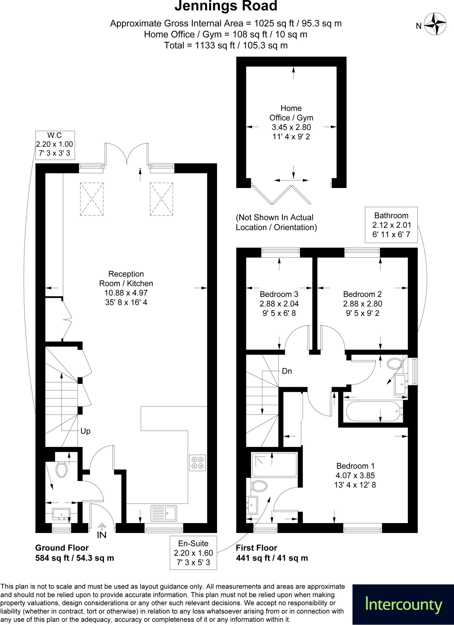 Jennings Road, Saffron Walden, Essex, CB11 floorplan