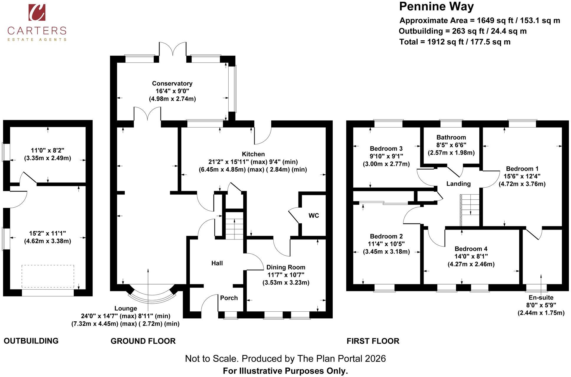 Pennine Way, Nuneaton, CV10 floorplan
