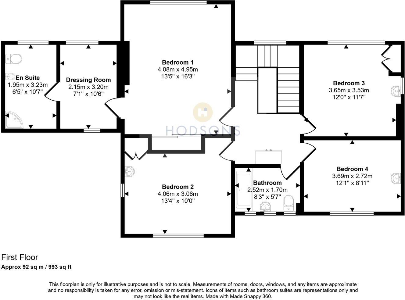 Northfield Lane, Horbury floorplan