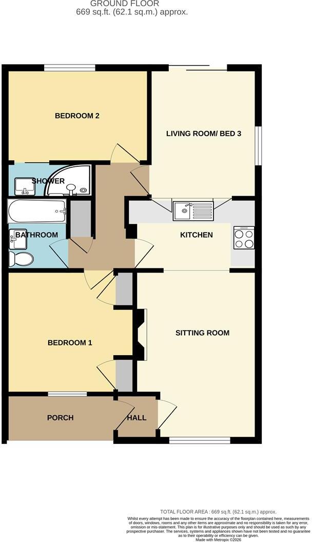 Croyde, floorplan