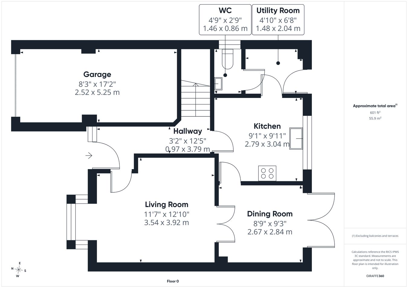 Ball Hill, South Normanton, Alfreton, DE55 floorplan