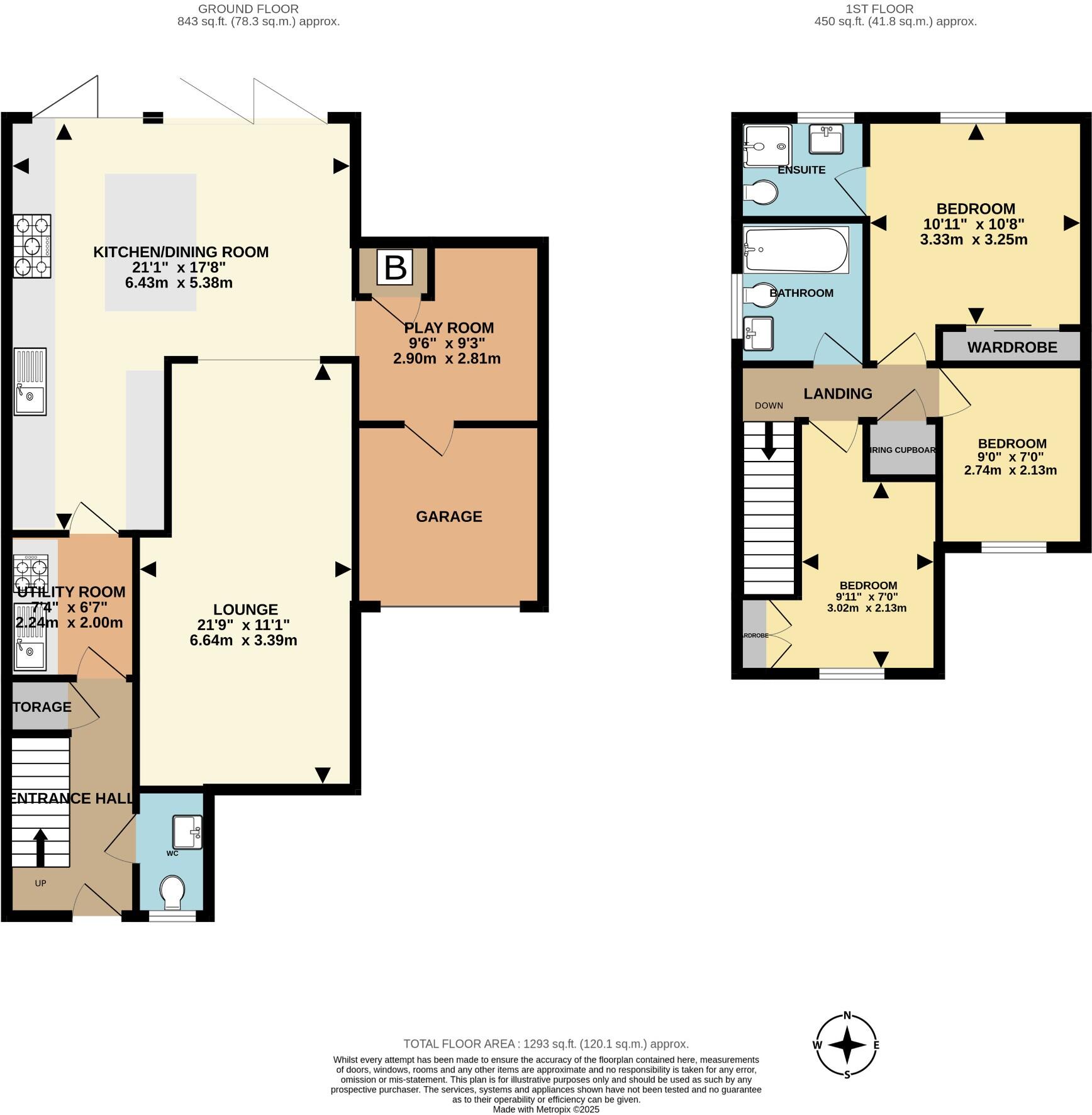Benham Close, GOLDHANGER floorplan