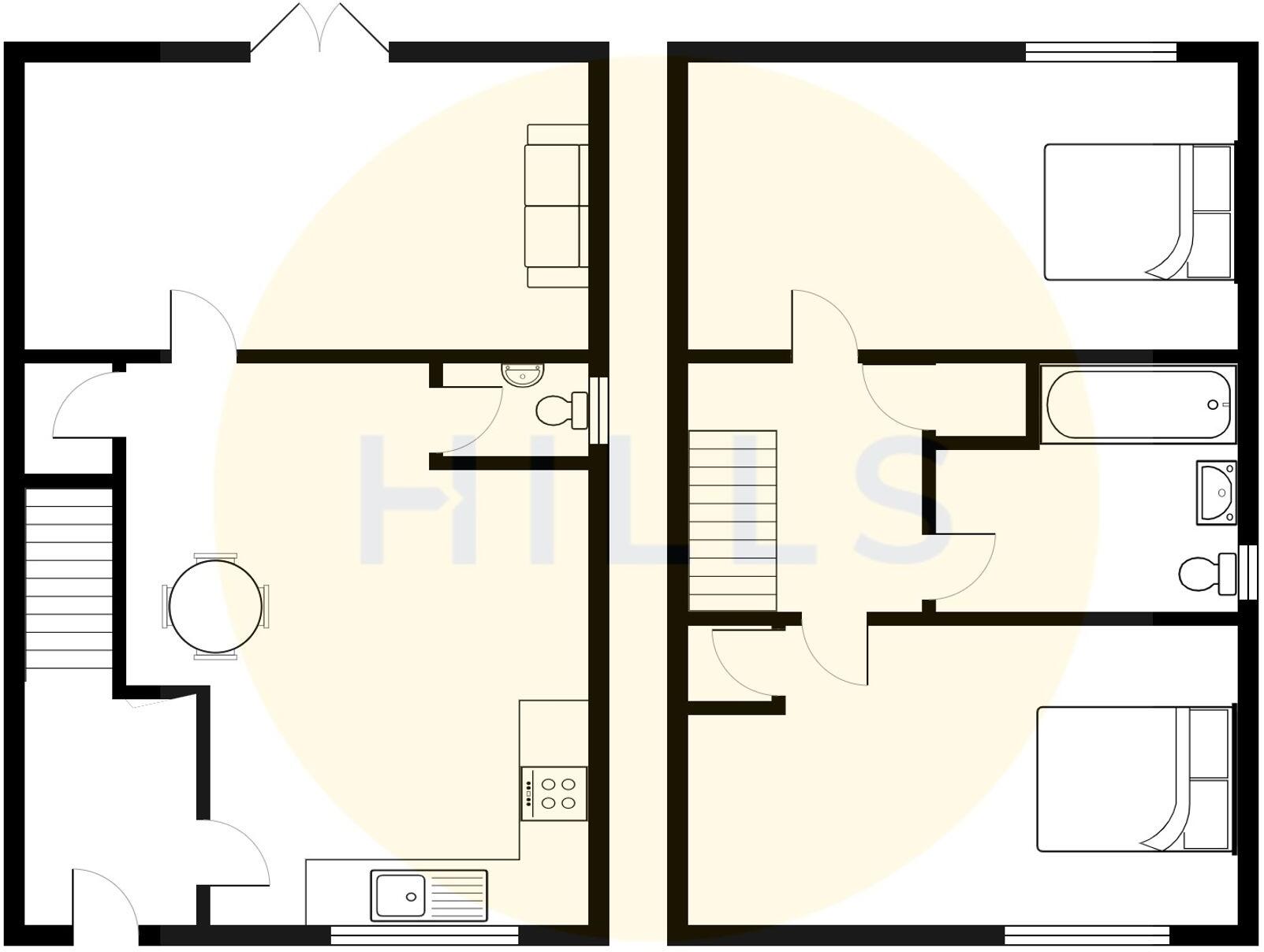 Poppy Lane, Salford, M6 floorplan