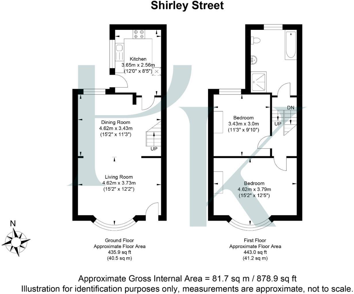 Shirley Street, Hove floorplan