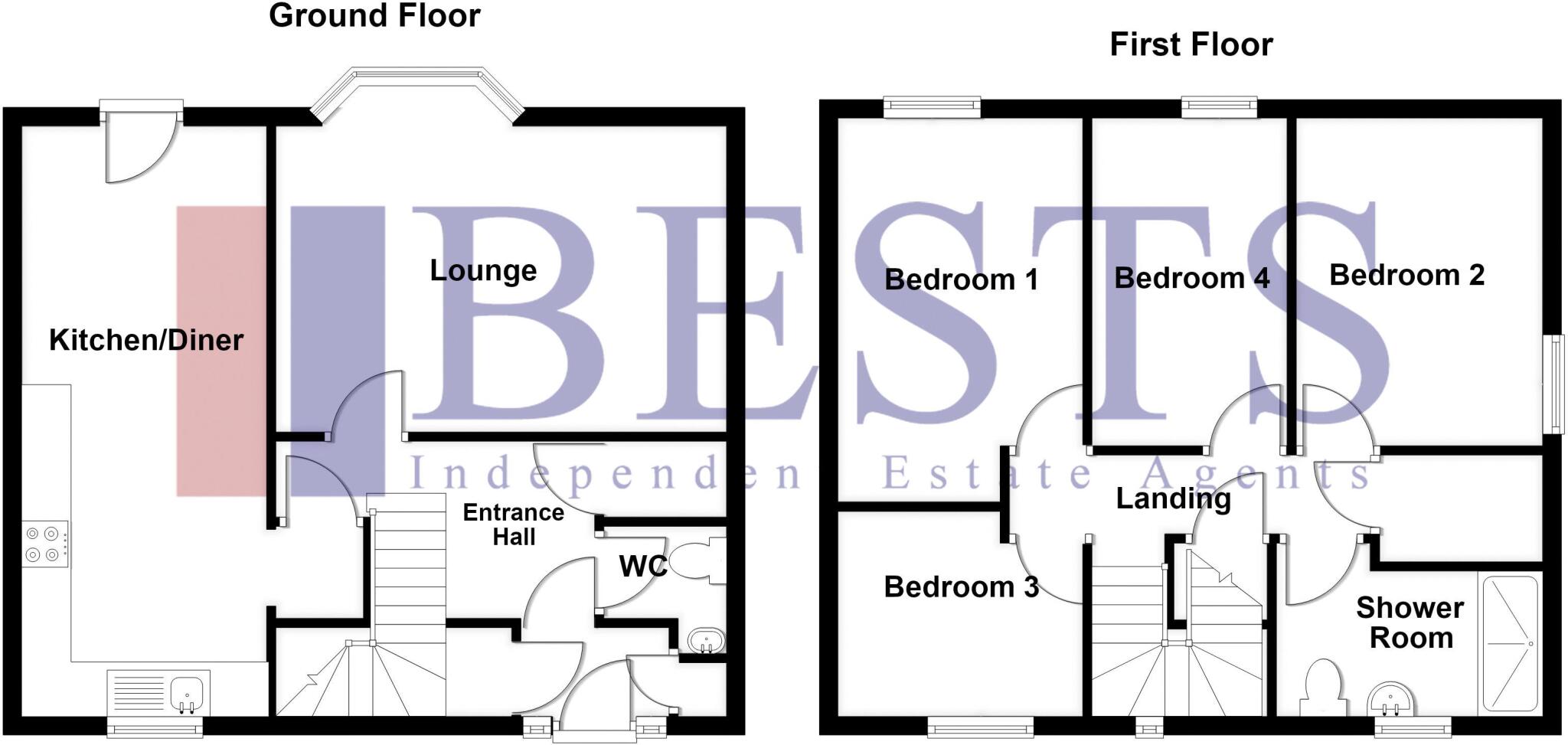 Calvers, Runcorn floorplan