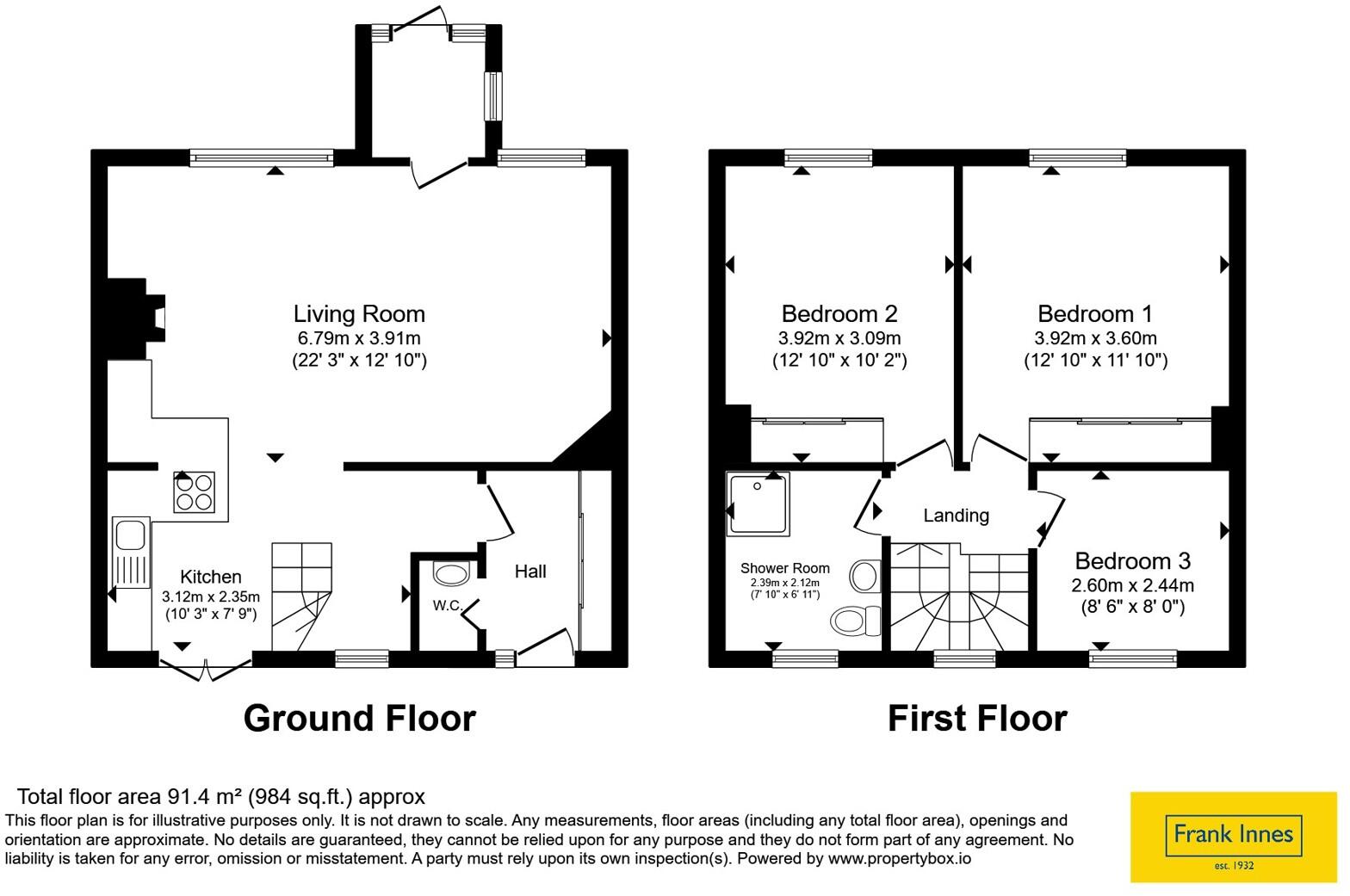 First Avenue, Rainworth, Mansfield, Nottinghamshire, NG21 floorplan