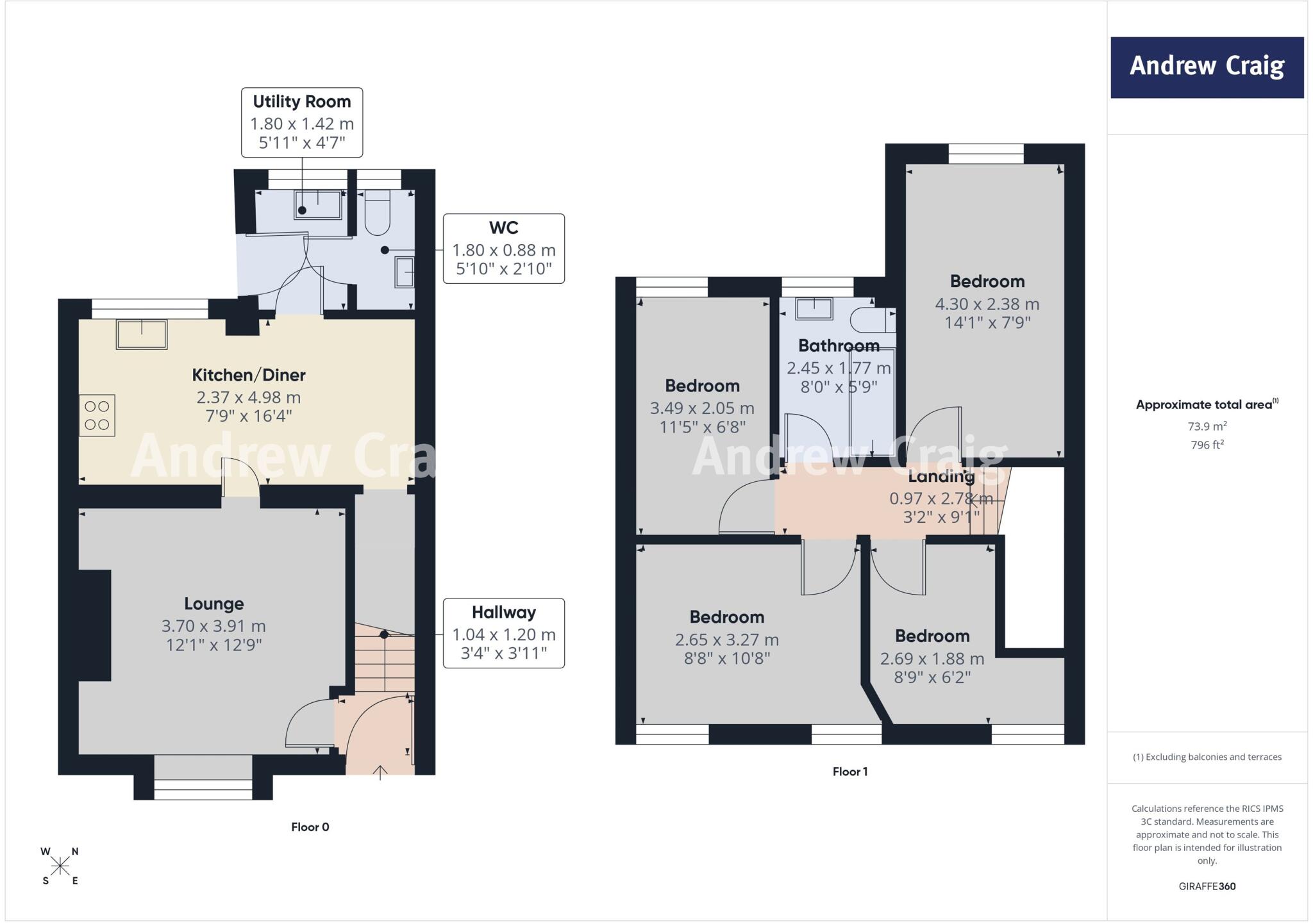Honeysuckle Avenue, South Shields floorplan