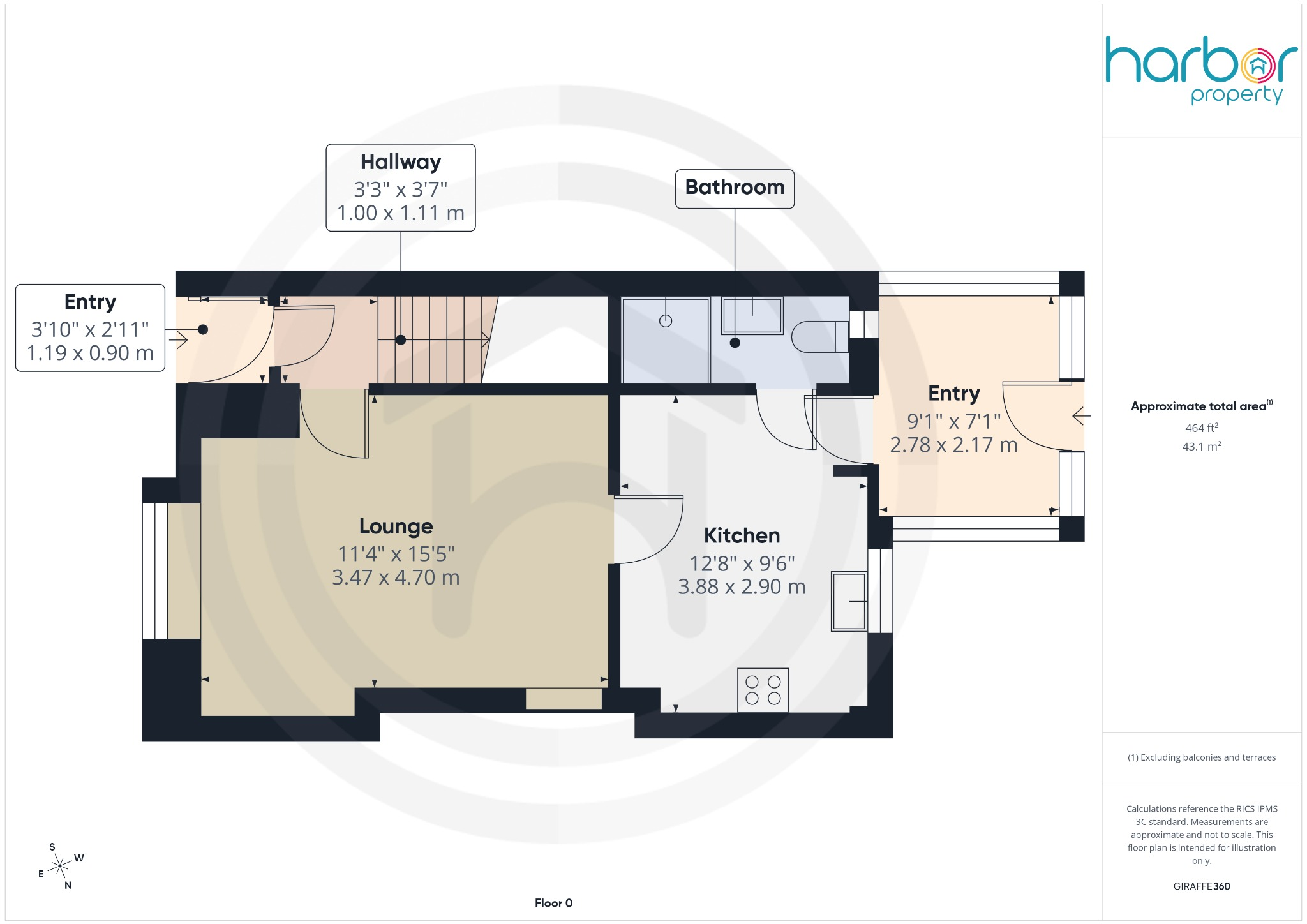 Rhindmuir Avenue, Swinton, Glasgow, G69 6BG floorplan