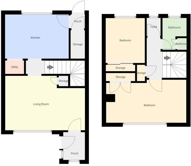 Shortlands, Portland floorplan