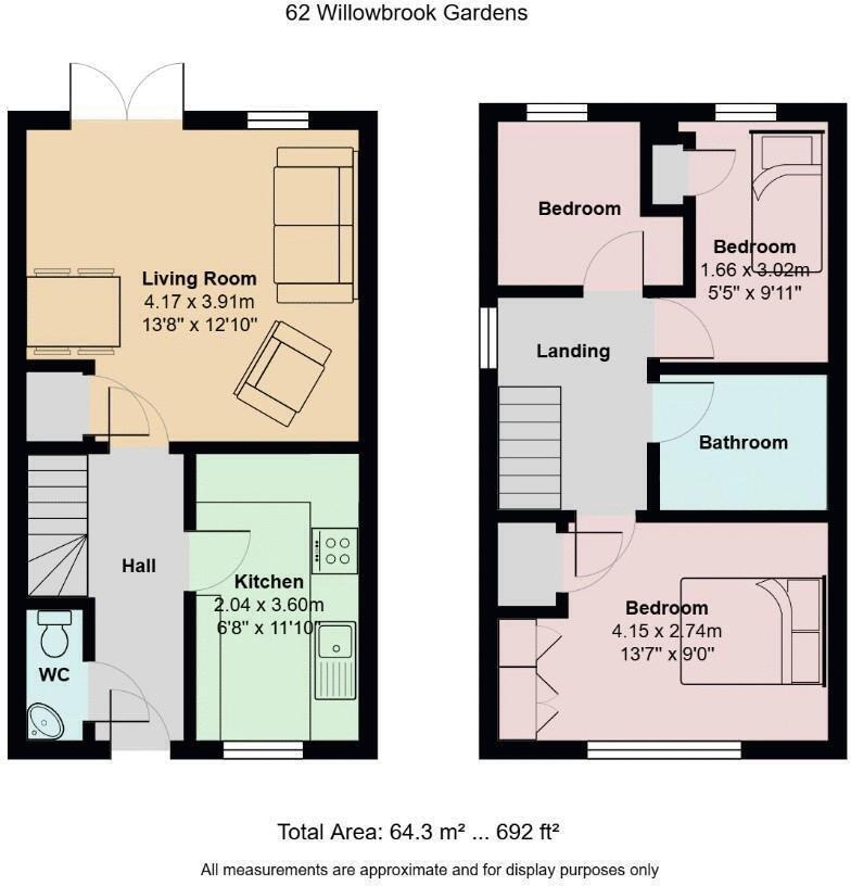 Willowbrook Gardens, St Mellons floorplan