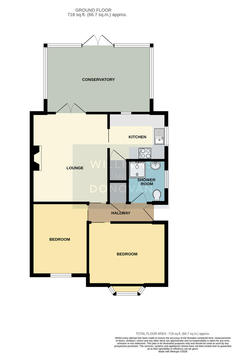 Cumberland Avenue, South Benfleet floorplan