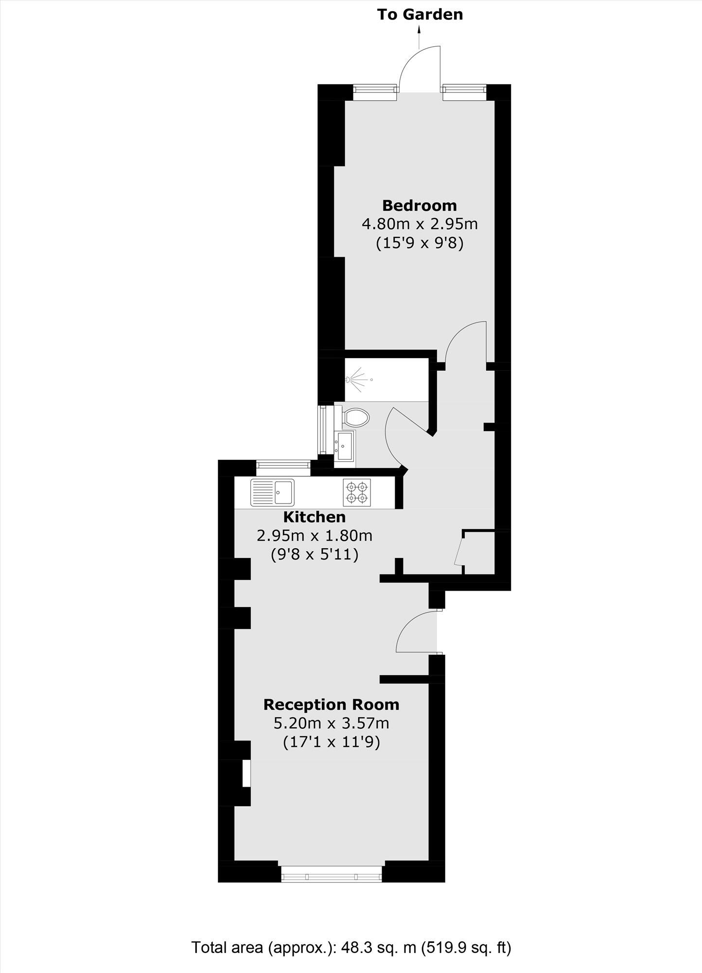Goldsboro Road, Nine Elms floorplan