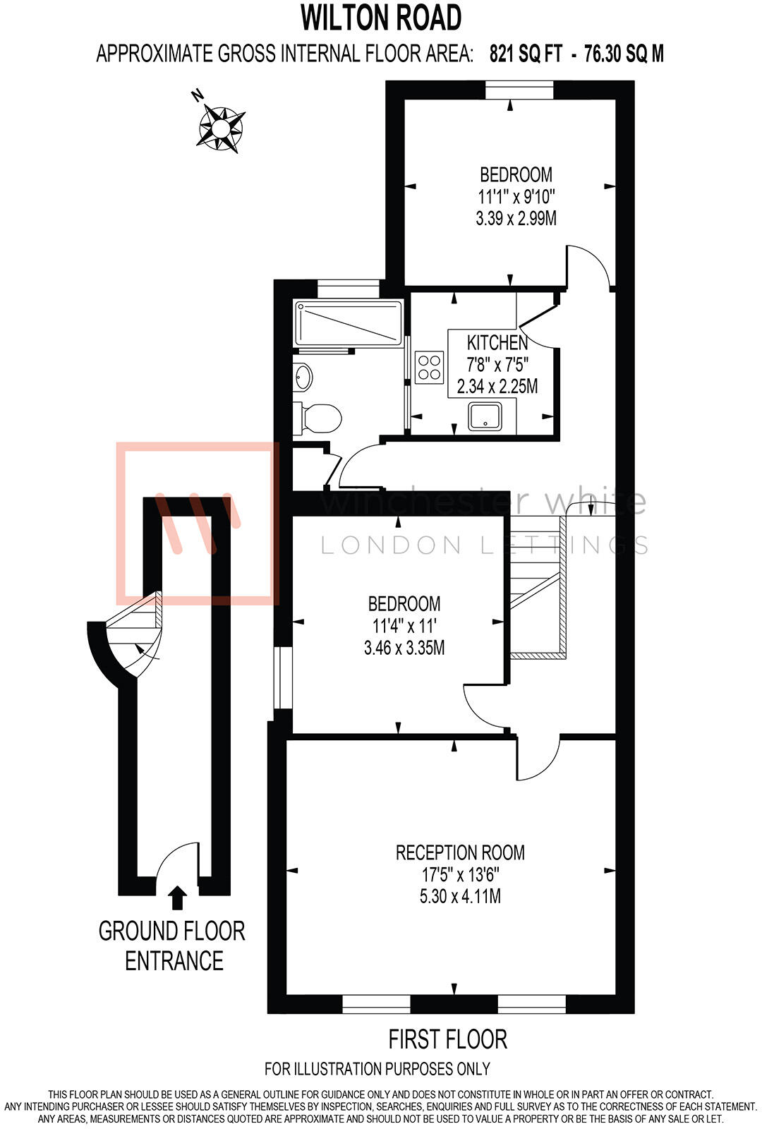 Wilton Road, SW19 floorplan