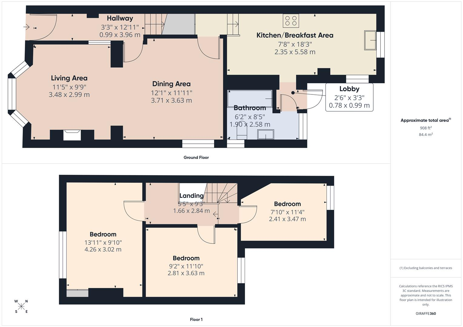St. Aidans Road, St George, Bristol floorplan
