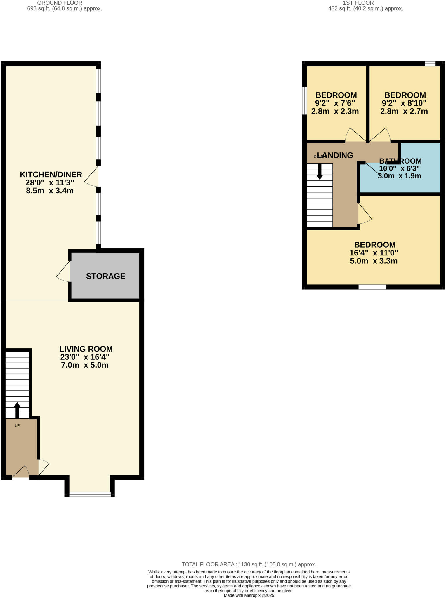 Marine Place, Ilfracombe, North Devon, EX34 floorplan