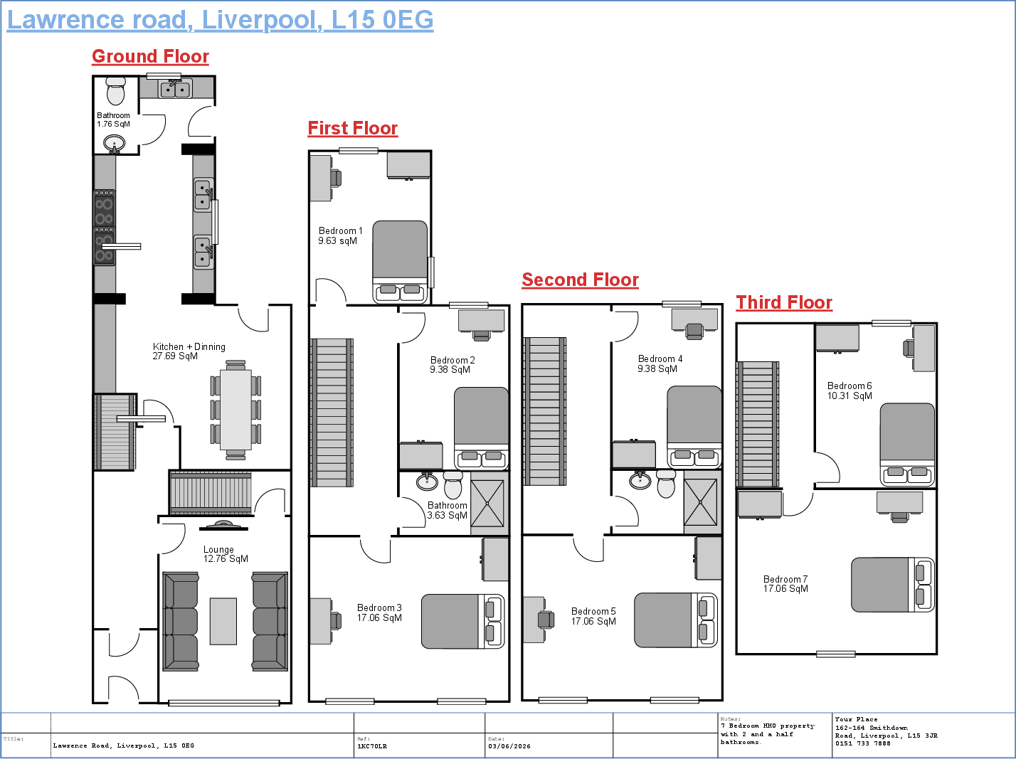 Lawrence Road, Liverpool floorplan