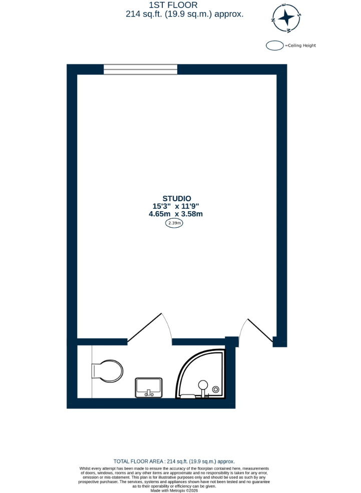 Malvern Road, NW6, London floorplan