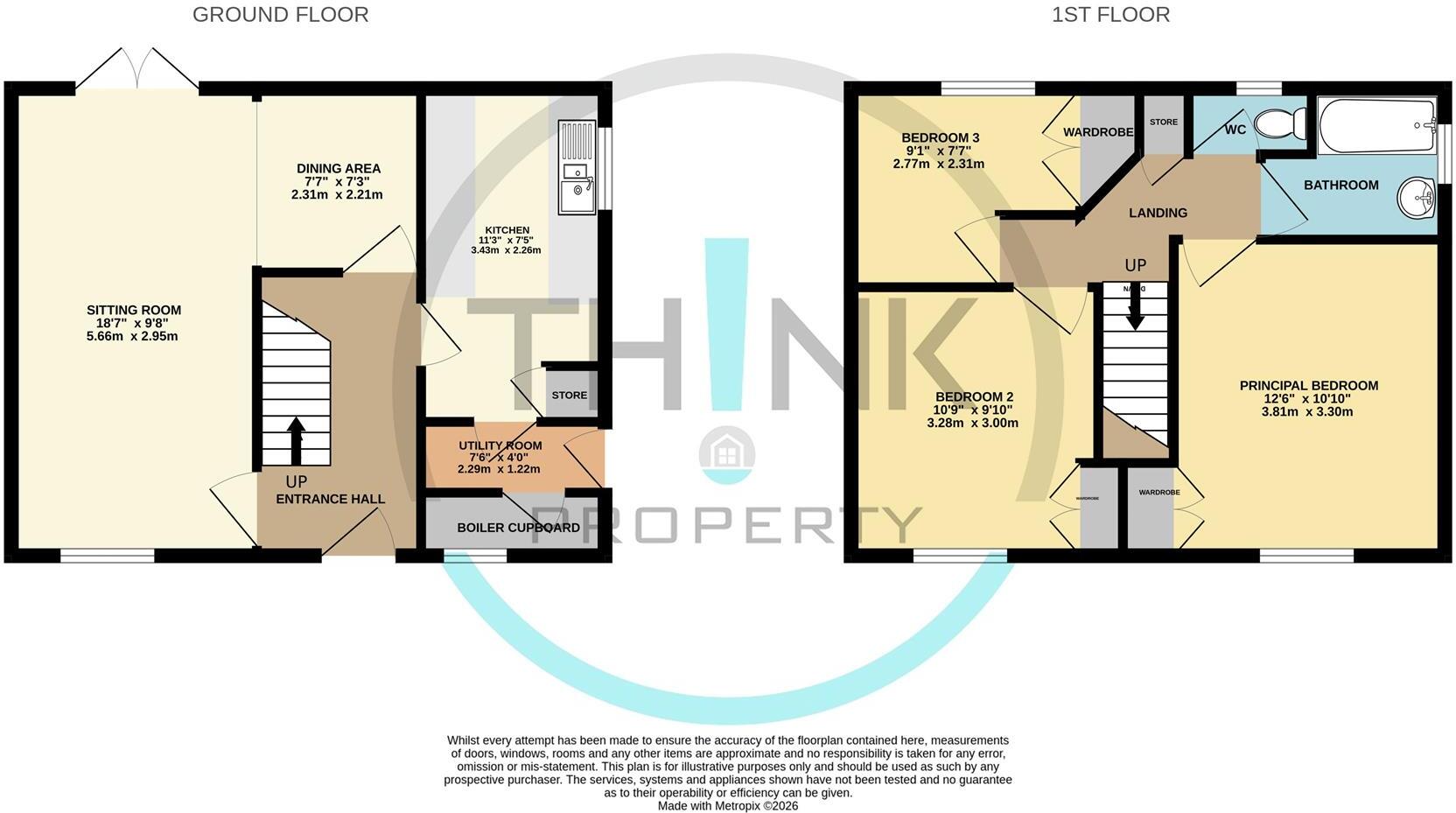 Newall Road, Barnham, Thetford floorplan