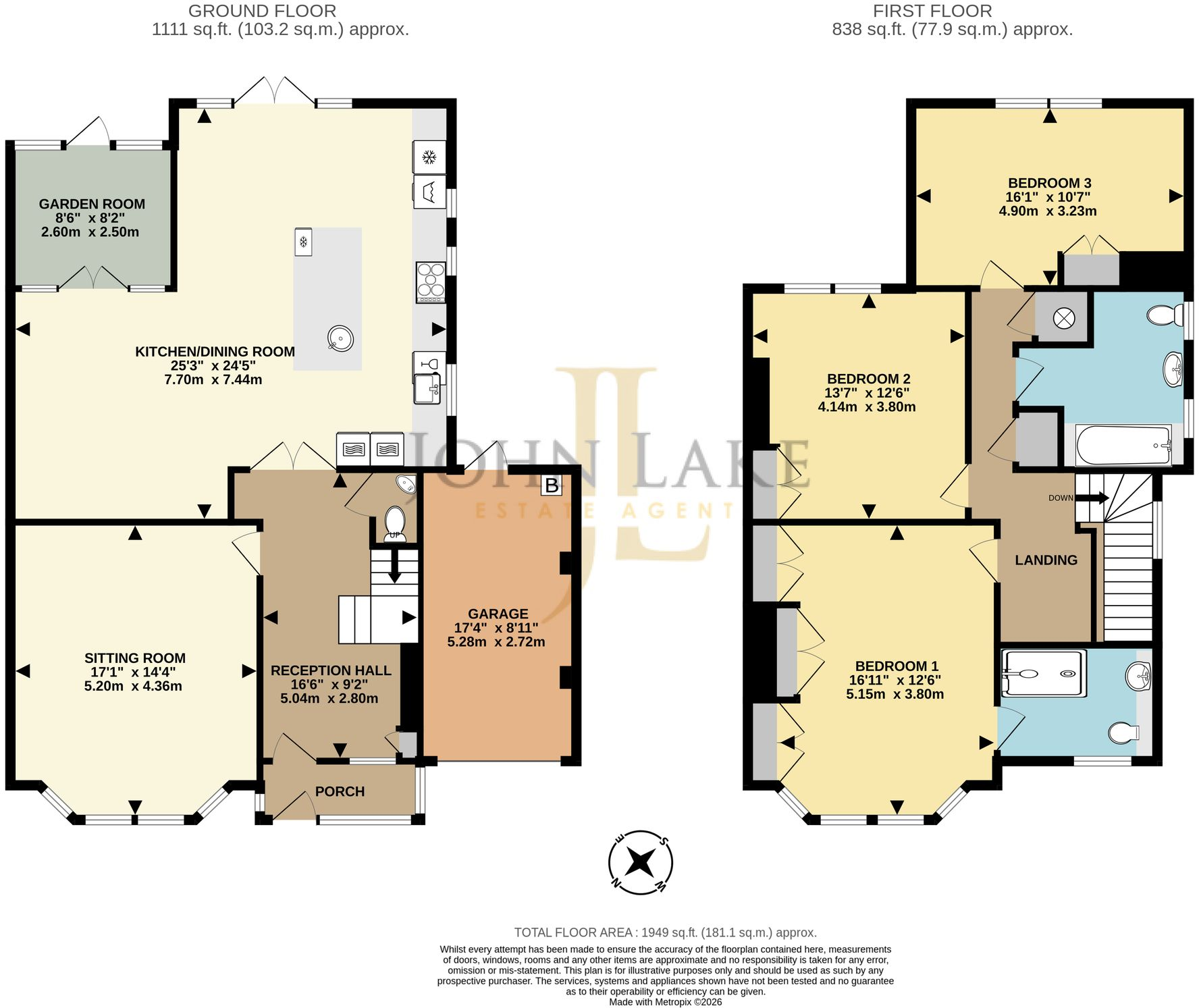 Level St Marychurch, Torquay floorplan