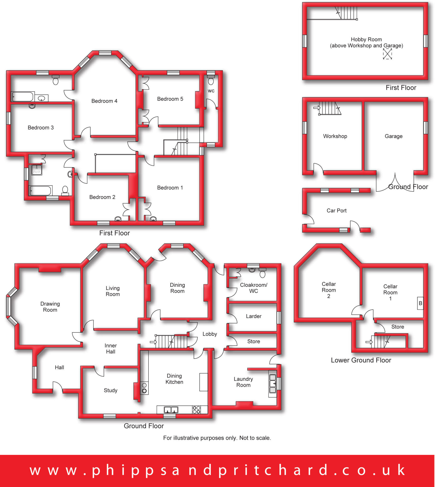 Blakebrook, Kidderminster, Worcestershire floorplan