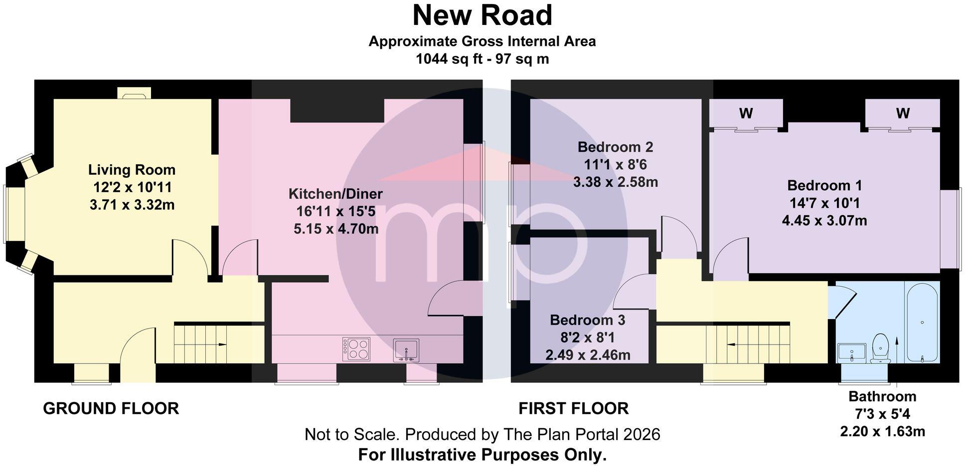 New Road, Billingham, TS23 floorplan