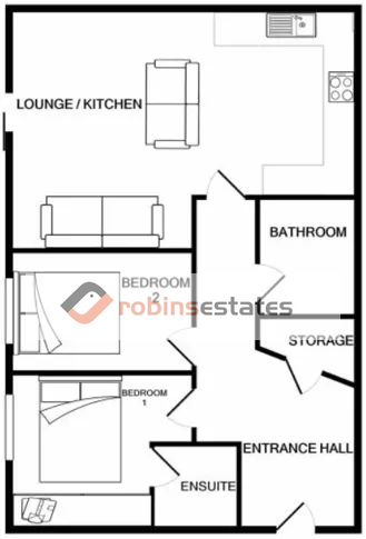 The Quays, Castle Quay Close, Nottingham, NG7 floorplan