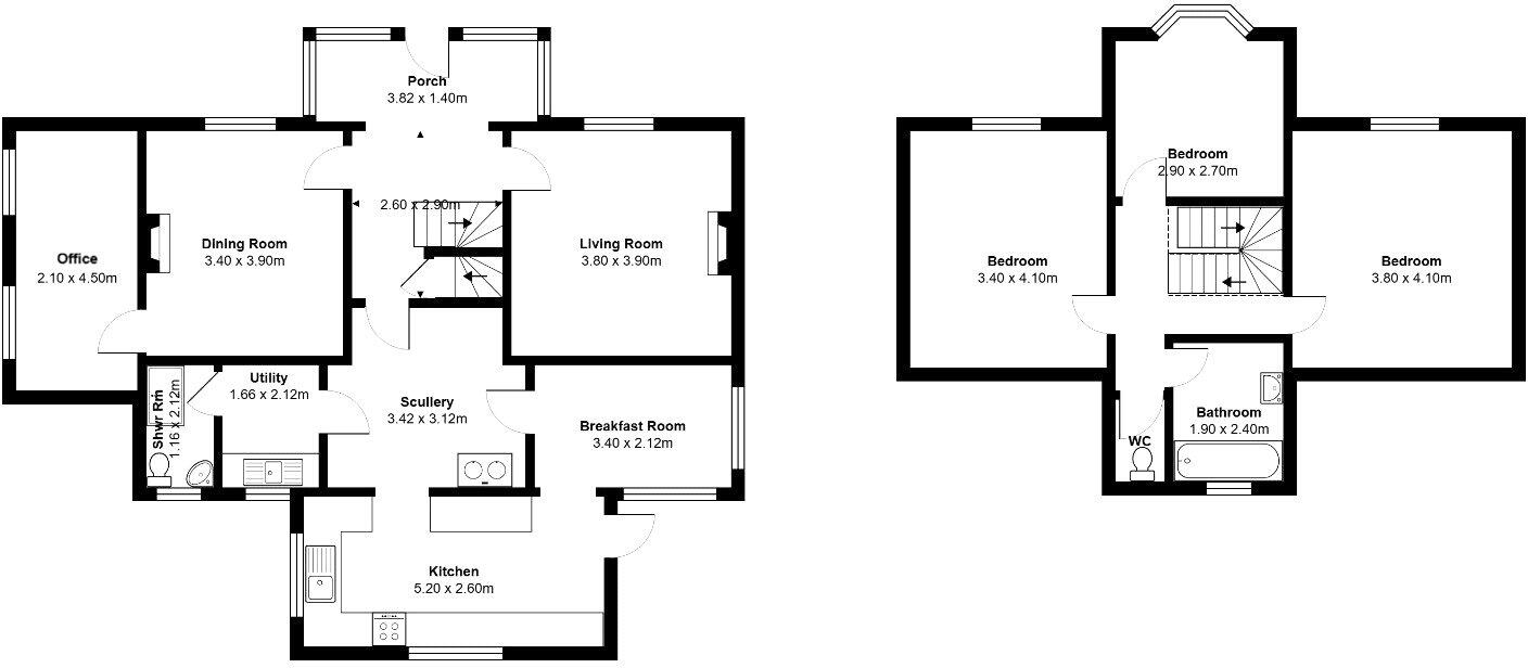Drummarkie, Rosemarkie, Fortrose, Highland, IV10 floorplan