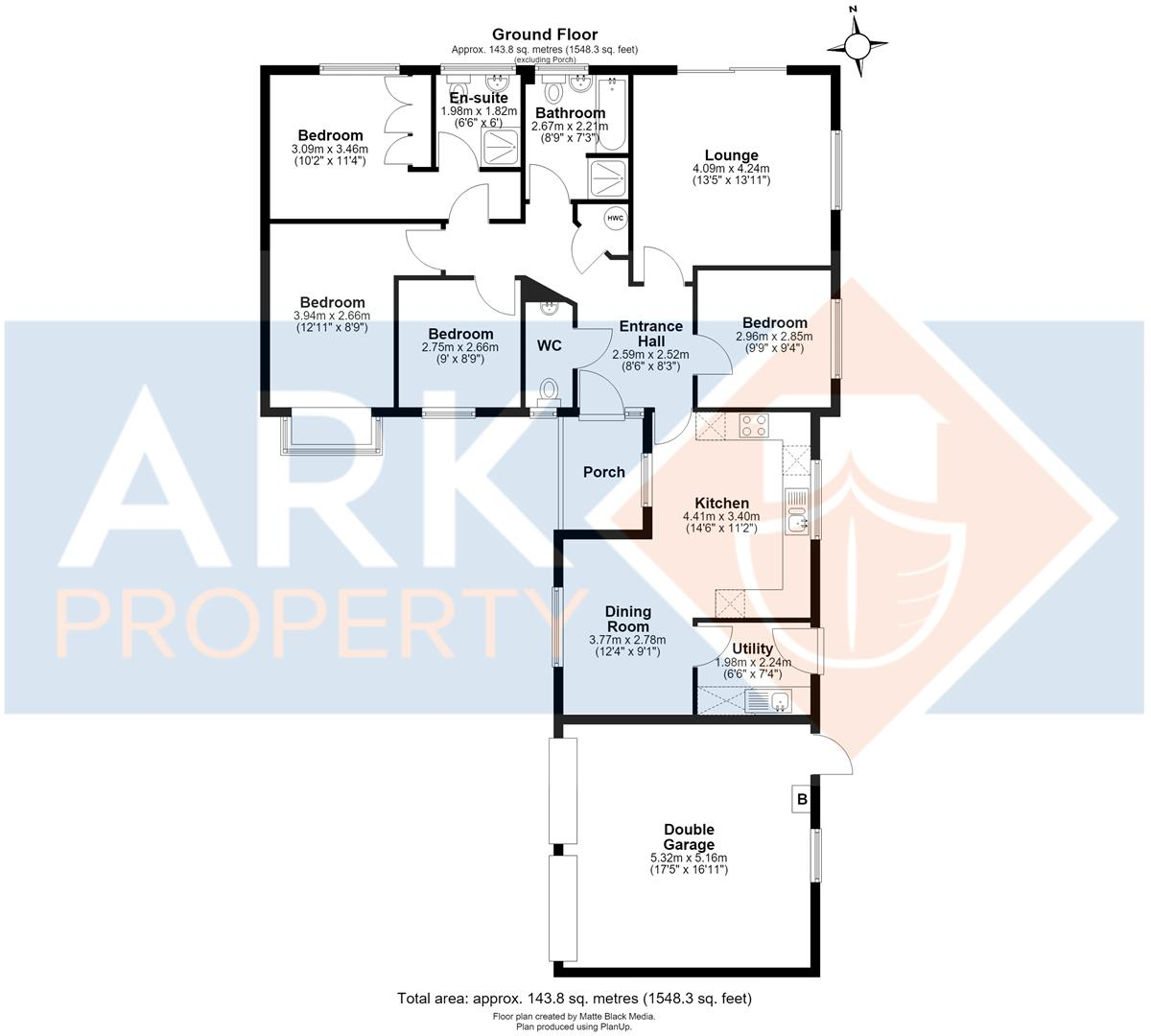 Meadow Walk, Cowbit floorplan