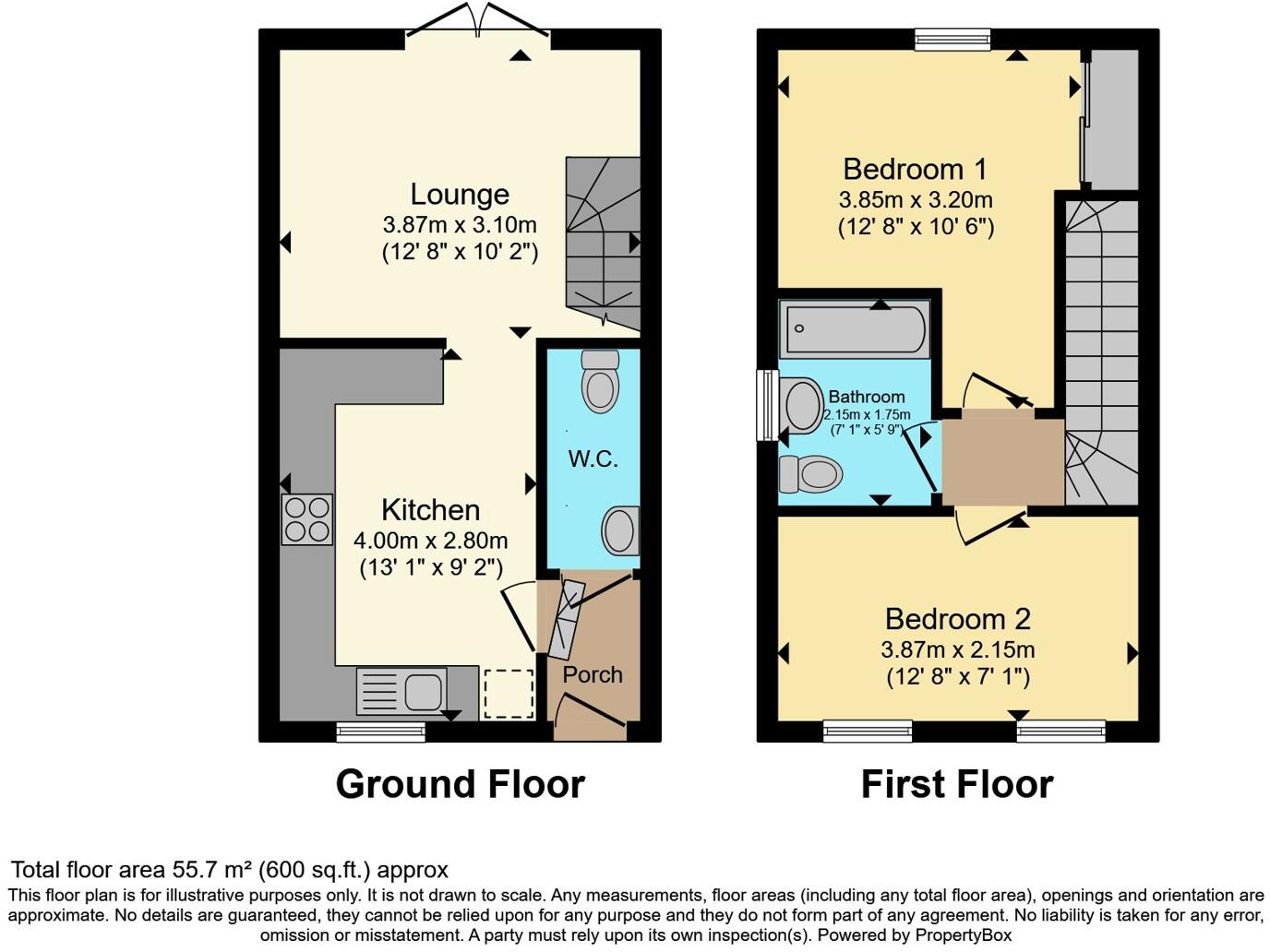 White Admiral Place, Bamber Bridge, Preston, Lancashire, PR5 floorplan