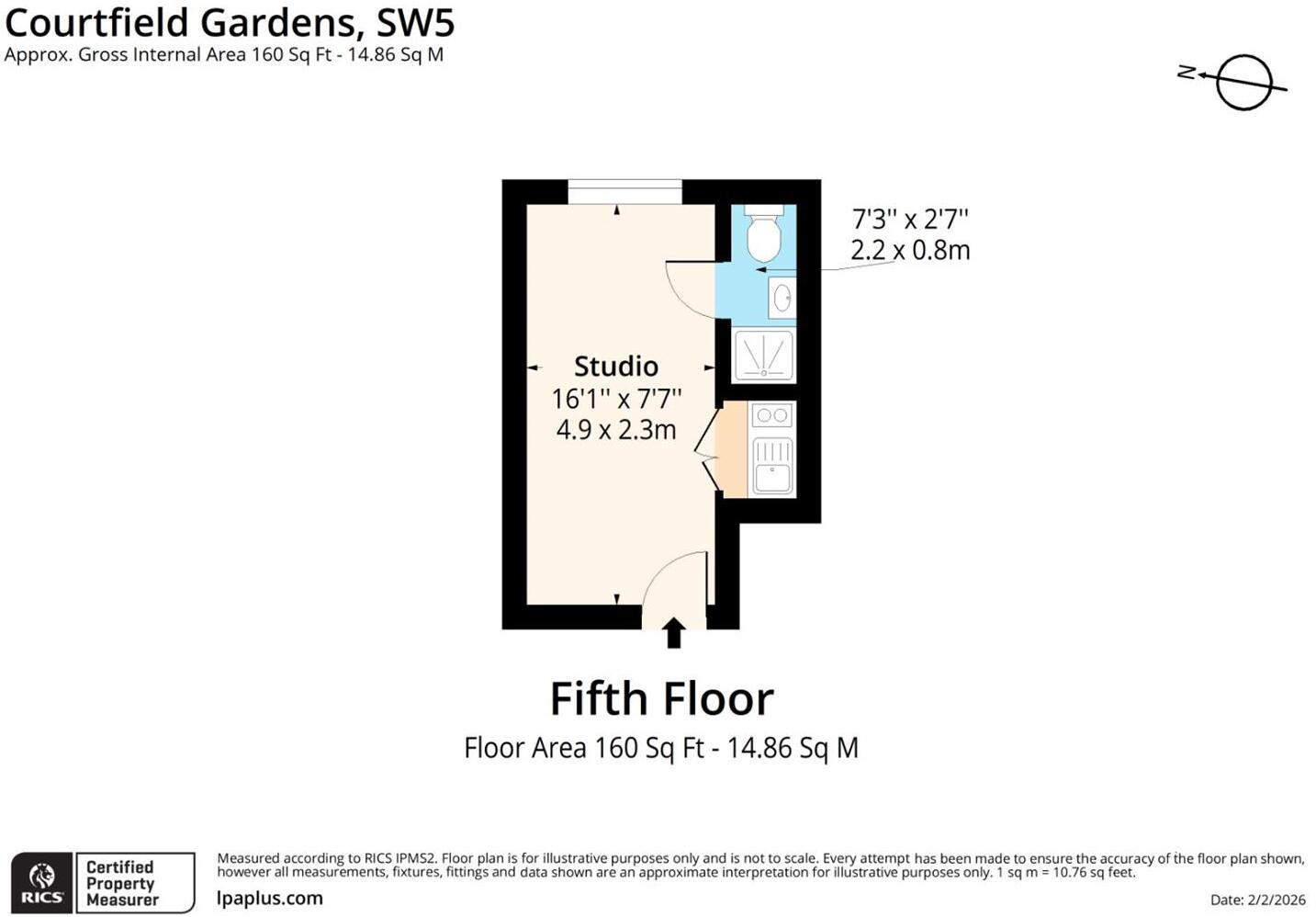 Courtfield Gardens, South Kensington, SW5 floorplan
