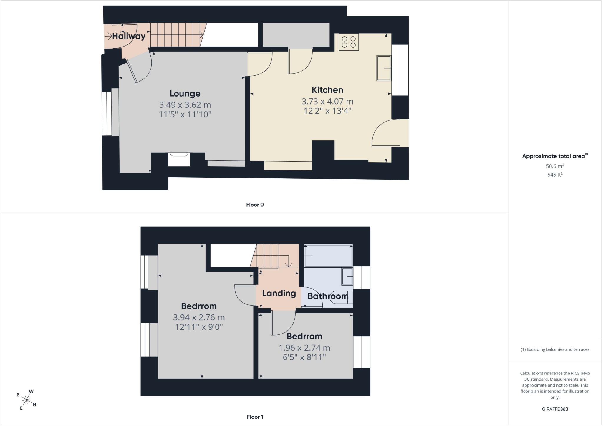 Bogthorn, Oakworth, BD22 floorplan