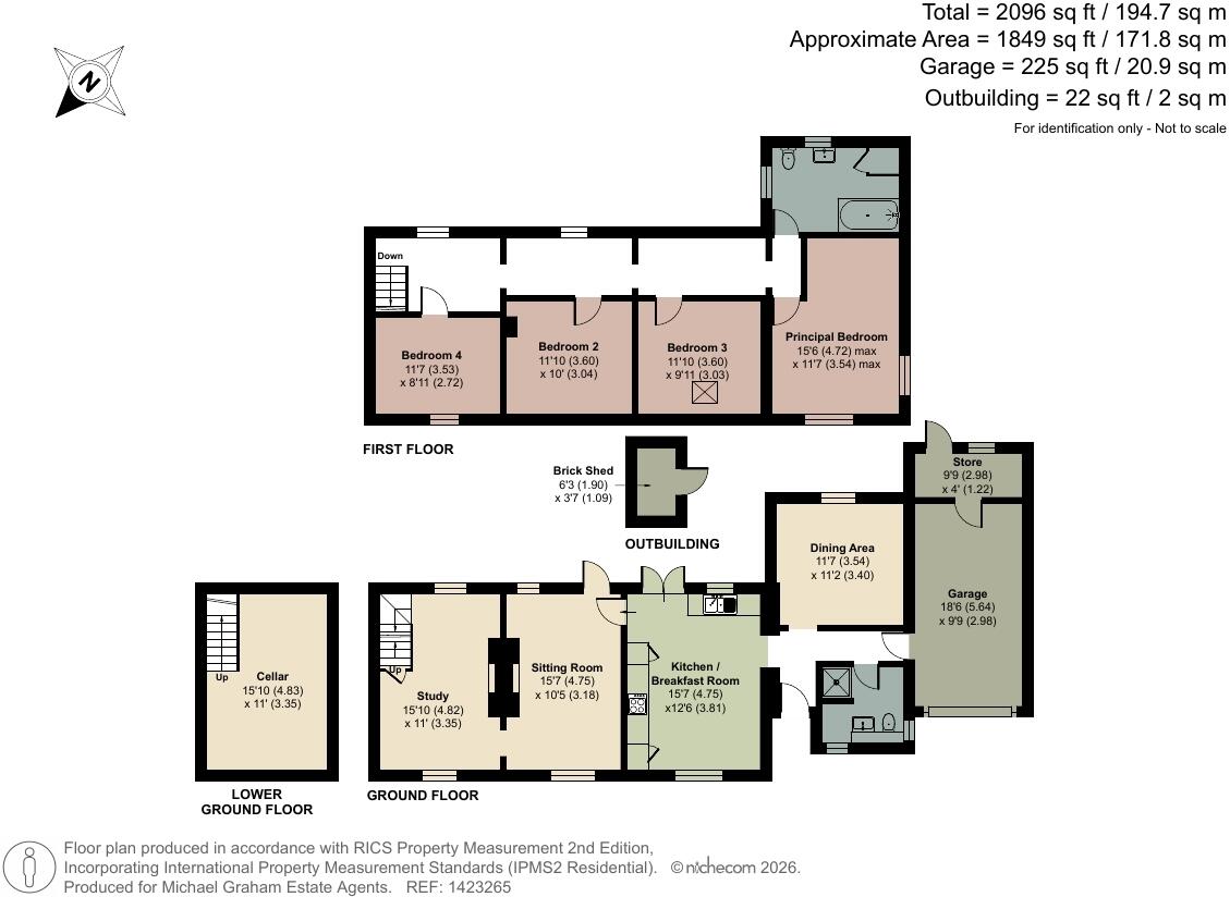 Manor Road, Oving, Aylesbury, Buckinghamshire, HP22 floorplan