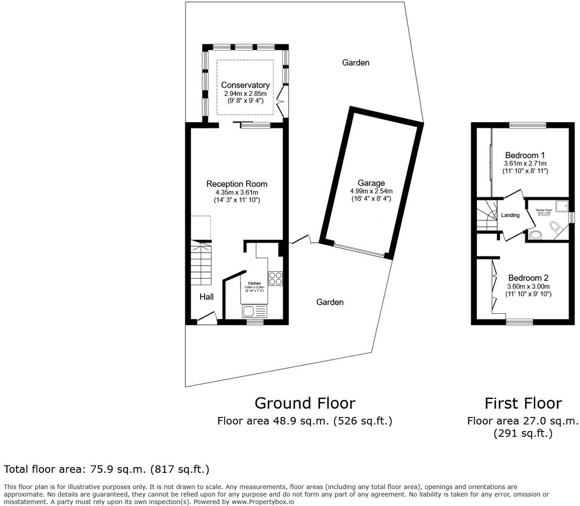 Chart Hills Close, London, SE28 floorplan