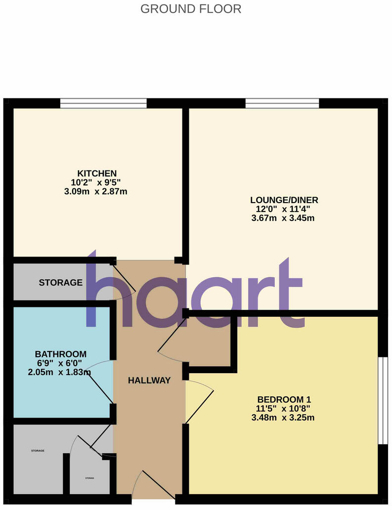 Hampden Way, St Neots floorplan