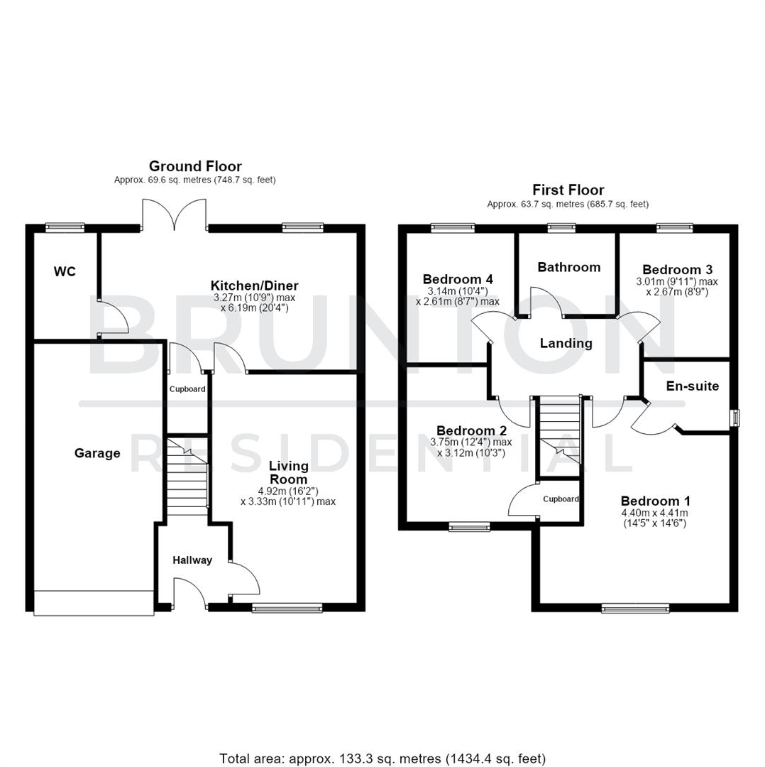 The Fairways, Cramlington, NE23 floorplan