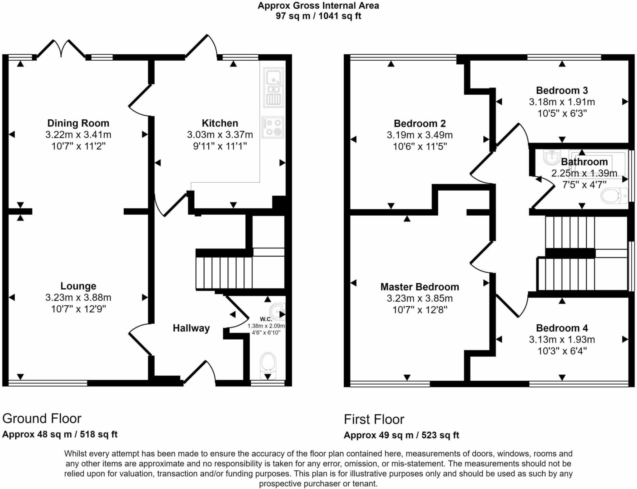 8 Cheshire Way  floorplan