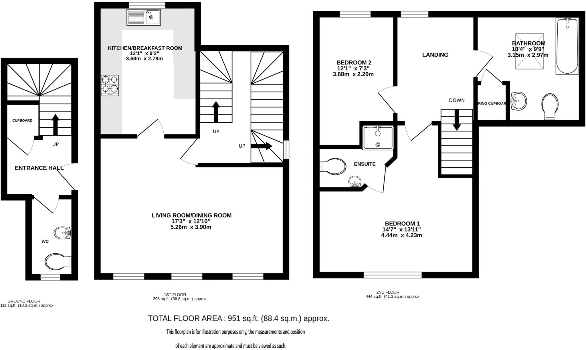 Milton Road, Harpenden, AL5 floorplan