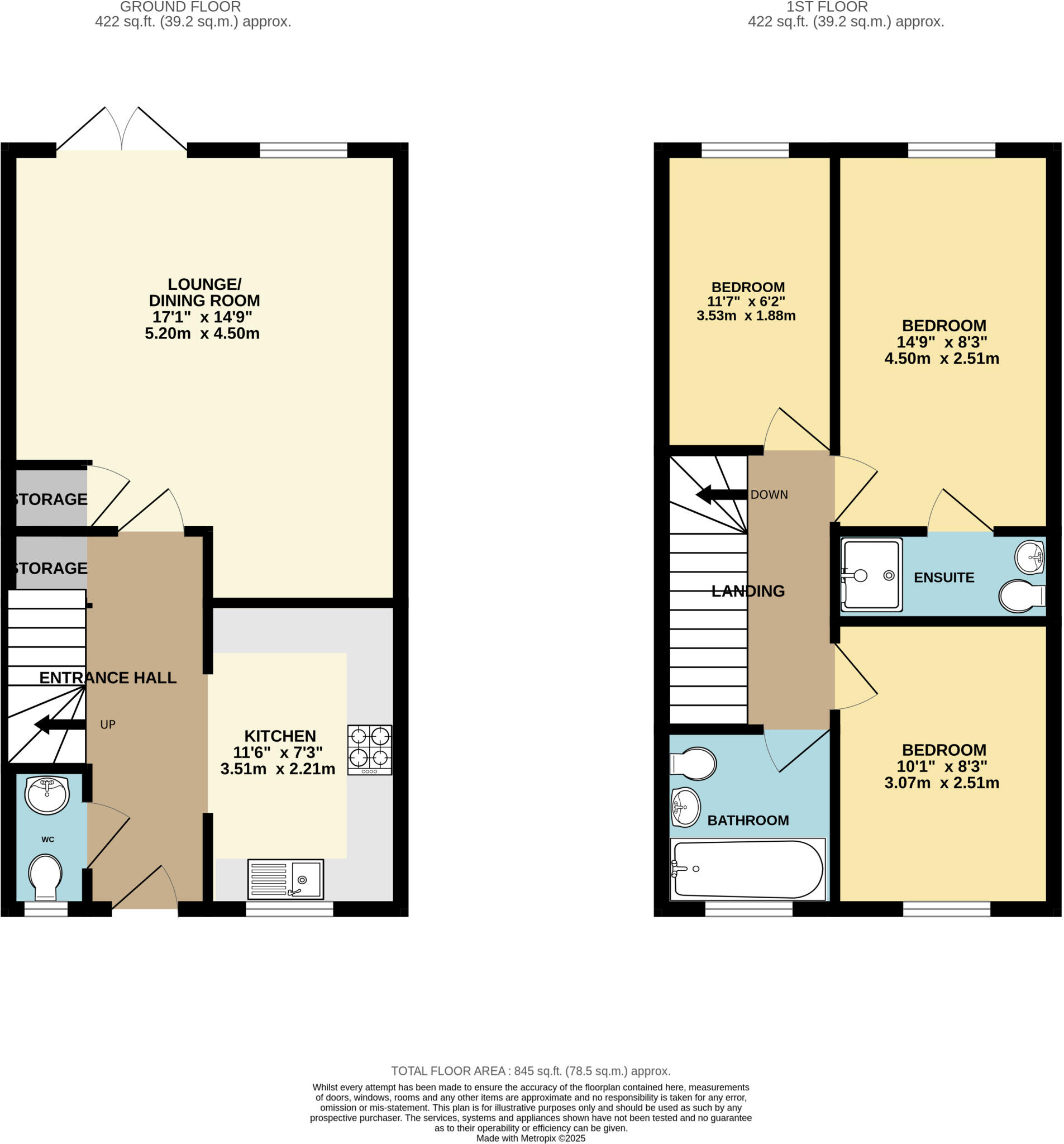 Chantry Court, Southwick floorplan