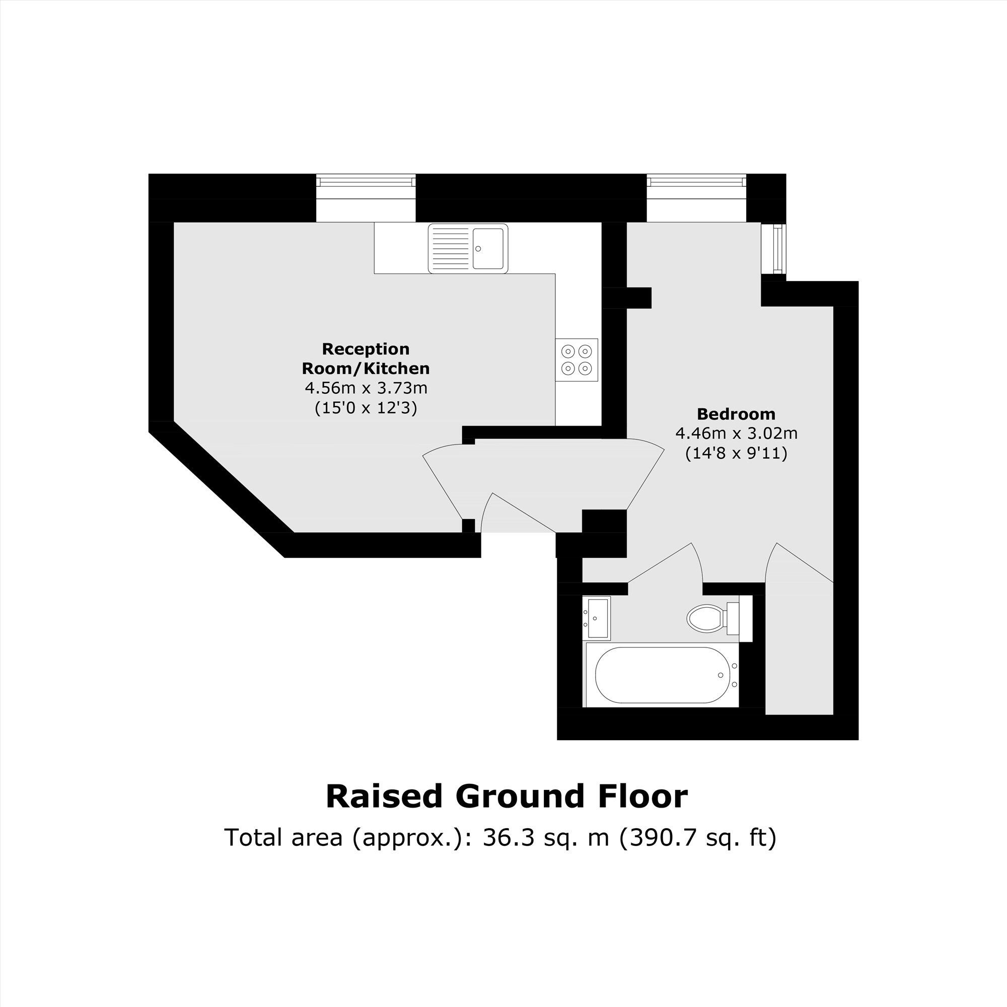 Cornwall Gardens, South Kensington floorplan