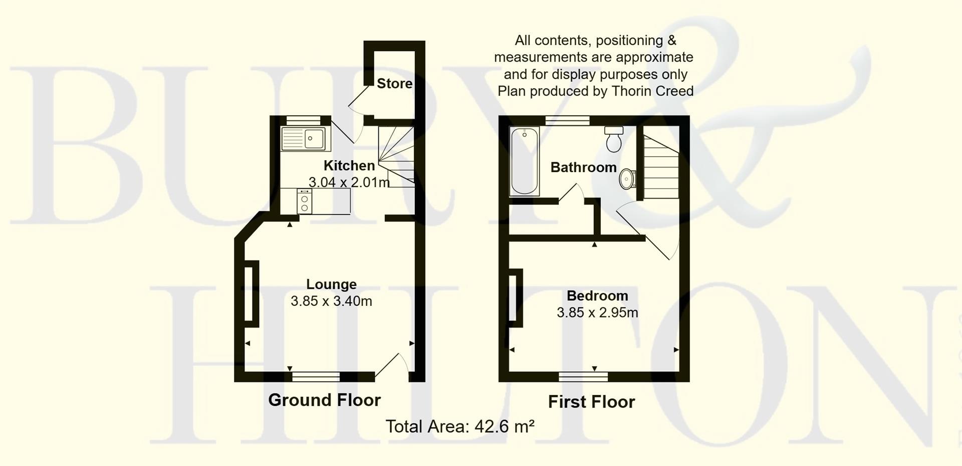 West Street, Leek floorplan
