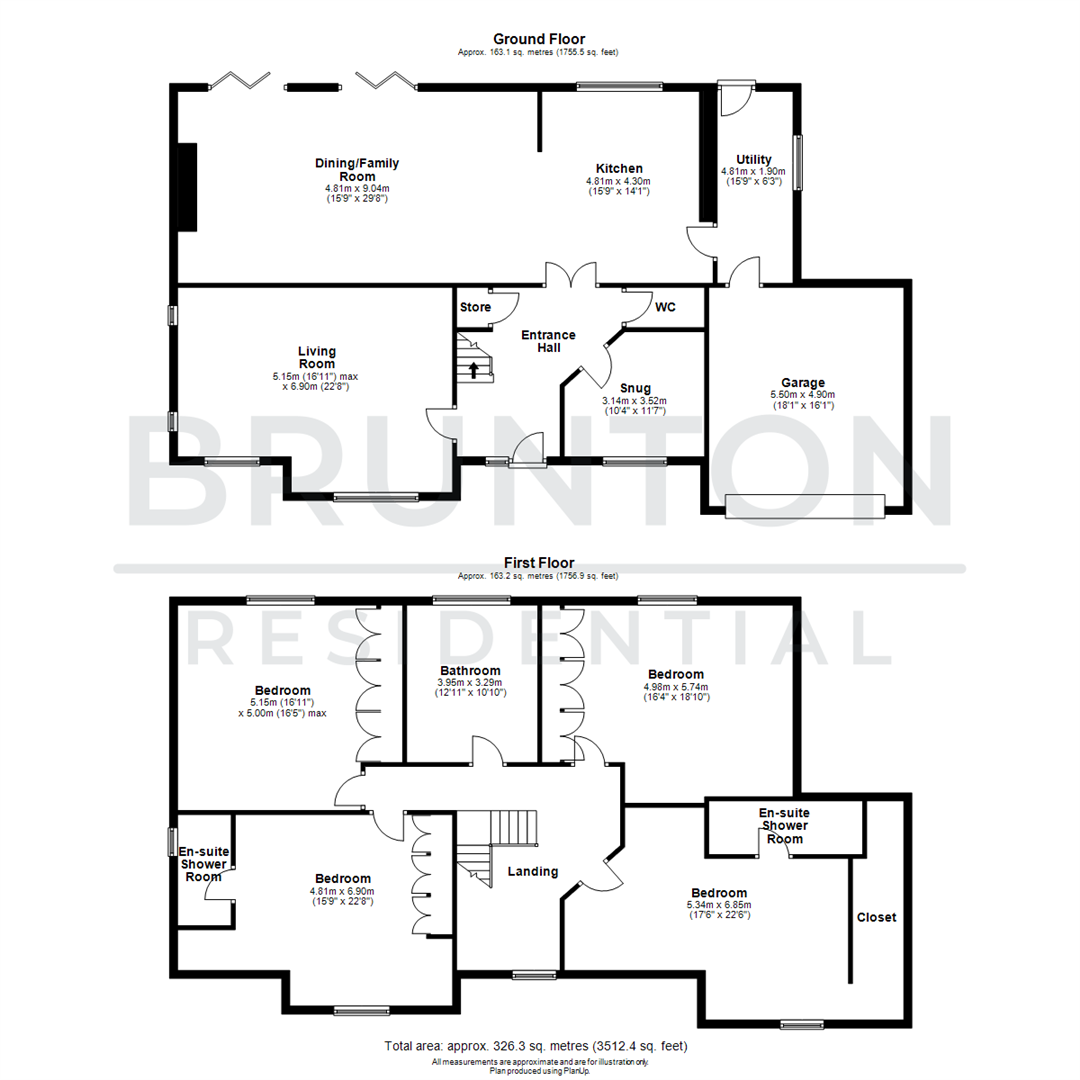 Eastern Way, Darras Hall, Ponteland, NE20 floorplan