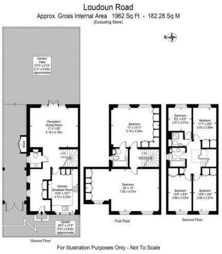 Loudoun Road, St Johns Wood NW8 floorplan