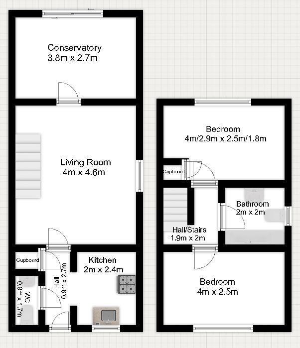 Kentlea Road, London, SE28 0JZ floorplan