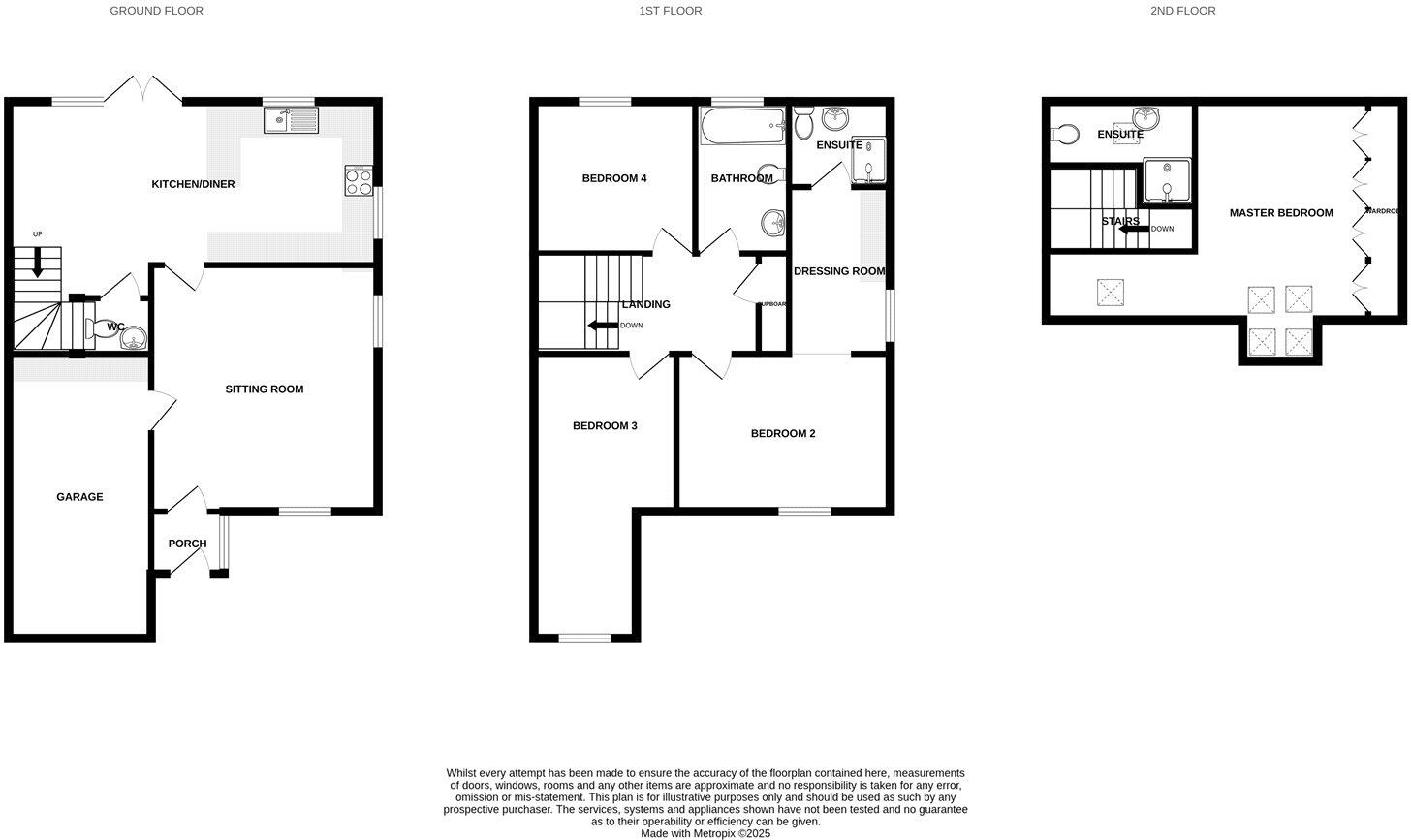 Sycamore Close, Baldersby, Thirsk, North Yorkshire, YO7 floorplan
