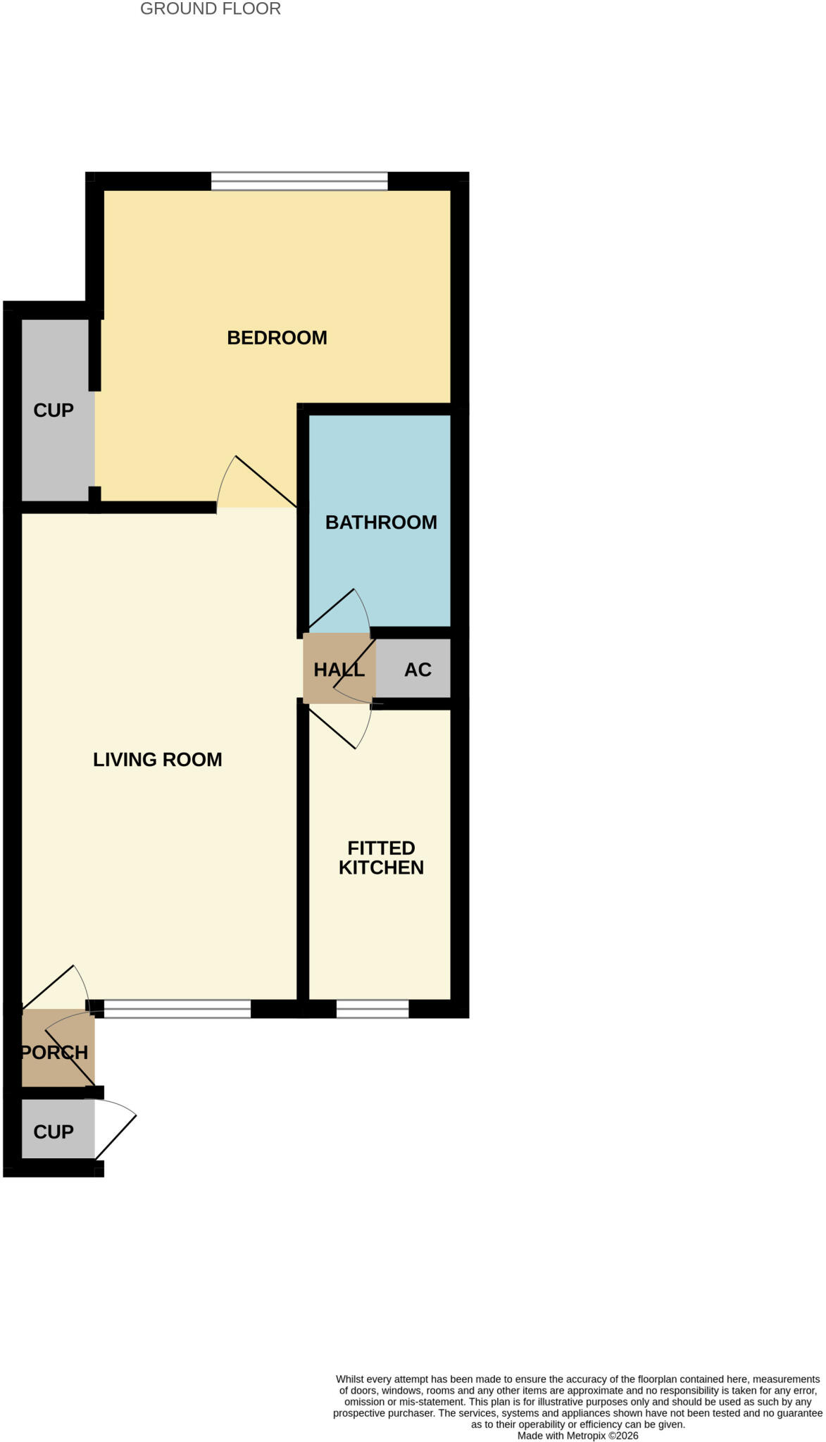 Sudgrove Close, Worcester floorplan
