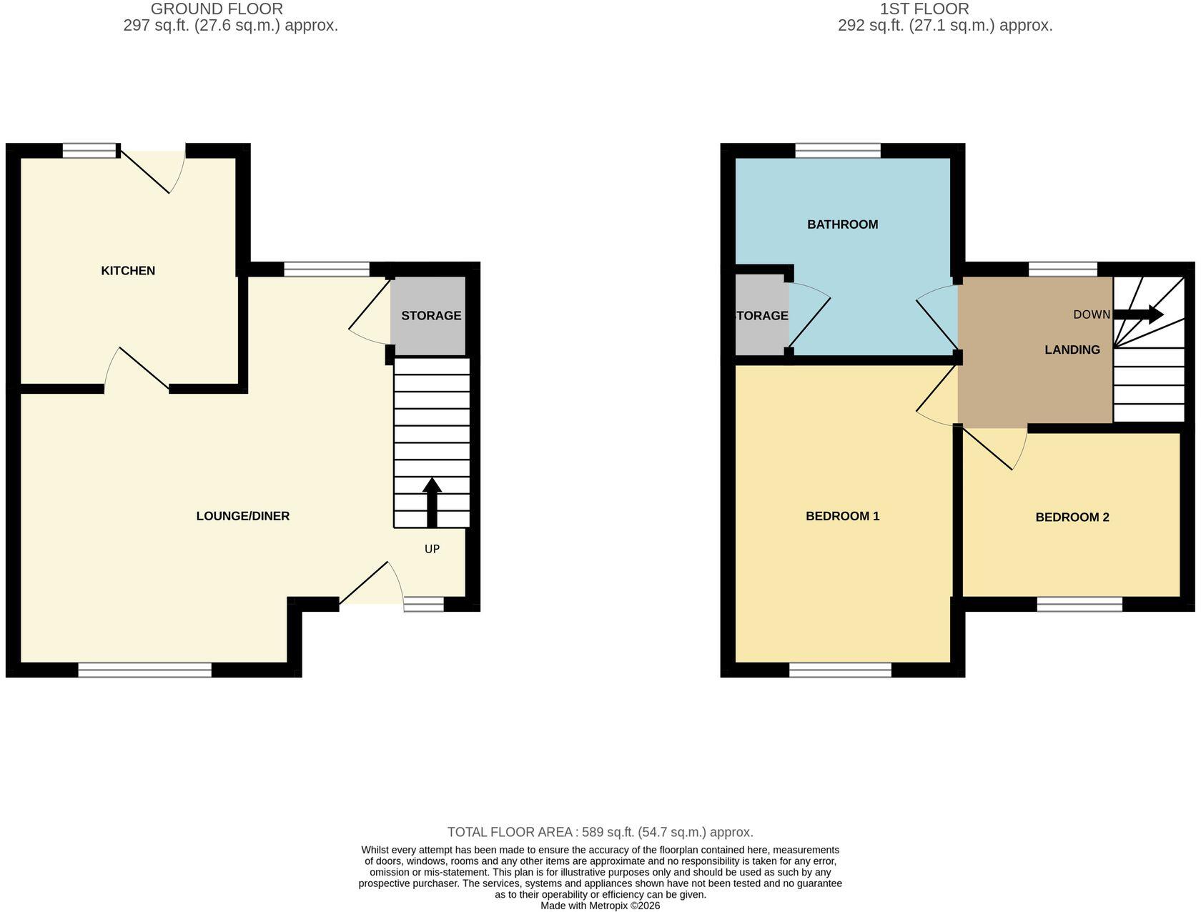 Dalby Close, Scarborough, YO12 floorplan
